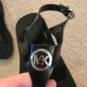 Black Jelly Michael Kors Sandals